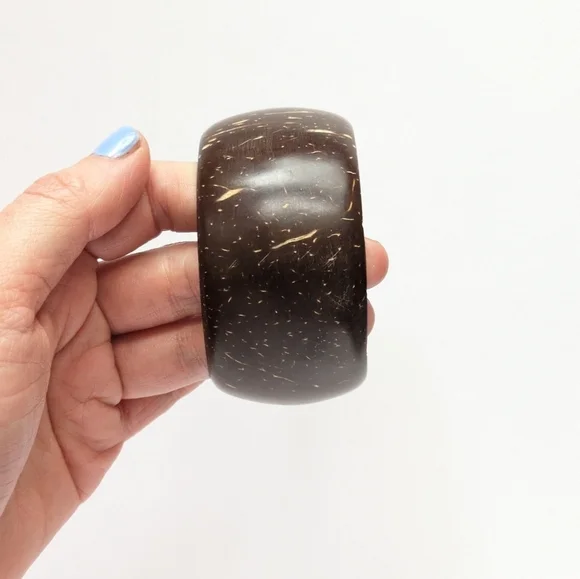 Coconut shell bangle - Picture 4 of 6